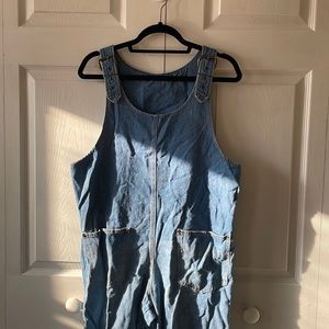Denim overall